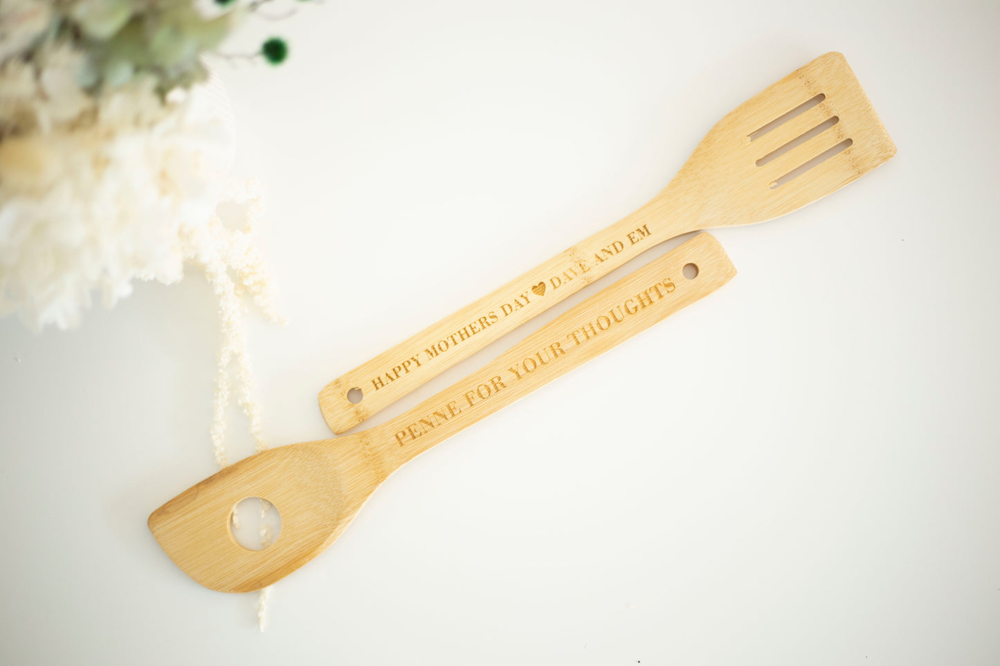 Punny Personalised Bamboo Utensils